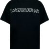 Kids Dsquared2 Tops | Dsquared2 T-Shirts And Polos Black Zwart