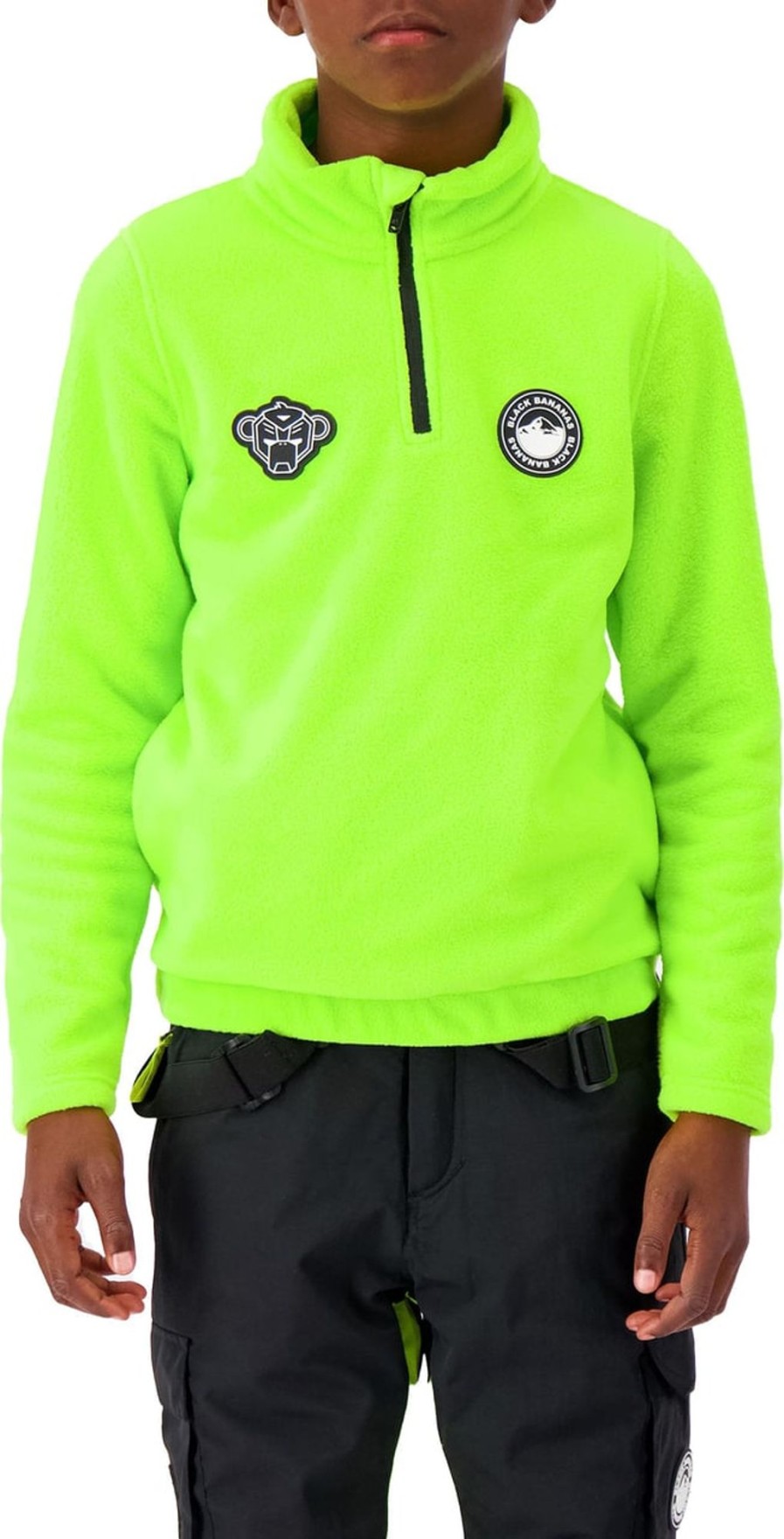 Kids Black Bananas Truien | Black Bananas Jr Everest Fleece Top Geel