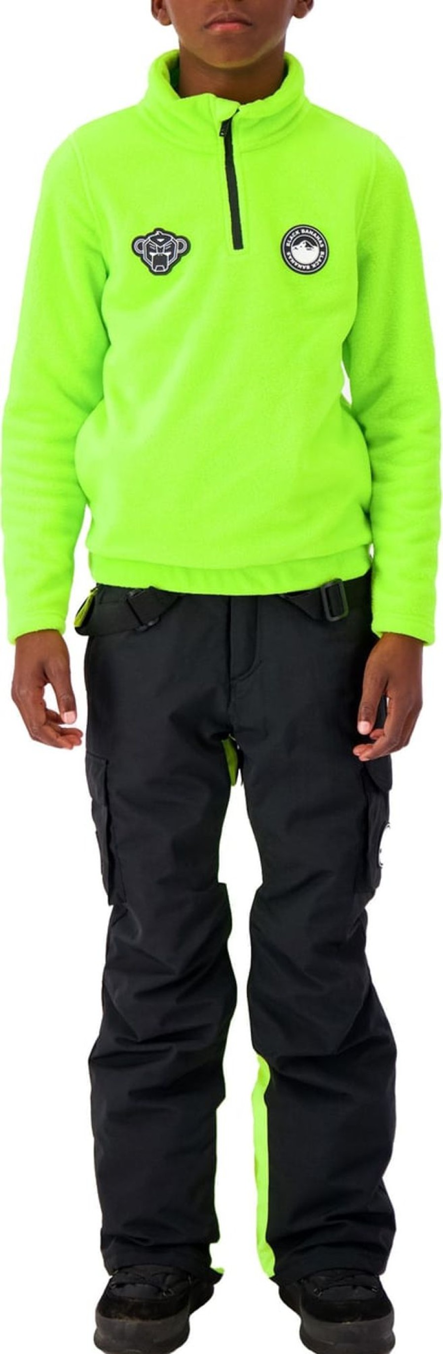 Kids Black Bananas Truien | Black Bananas Jr Everest Fleece Top Geel