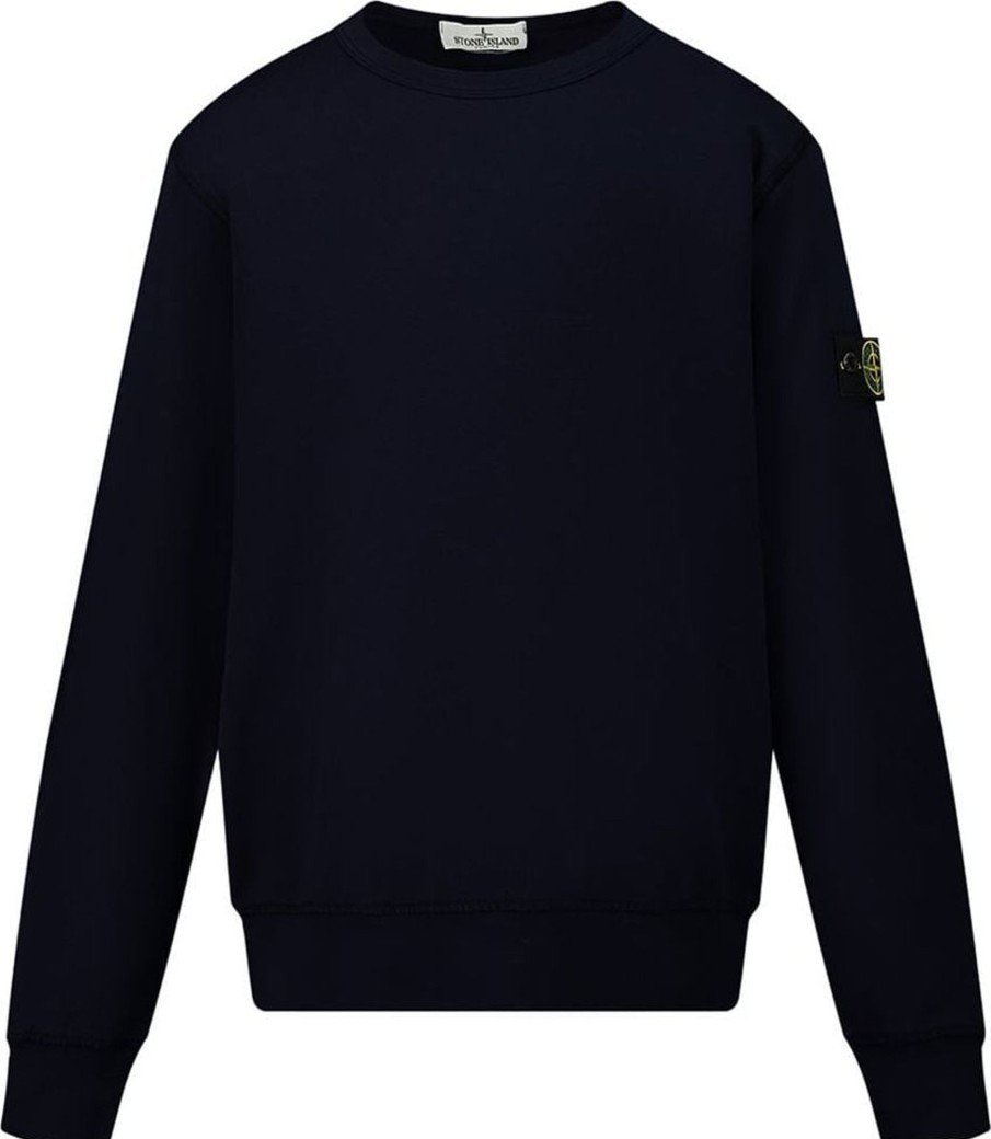 Kids Stone Island Junior Truien | Stone Island Junior Sweaters Blue Blauw