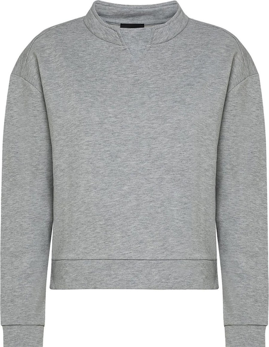 Dames Peuterey | Peuterey Betulla - Zacht Katoenen Sweatshirt Grijs