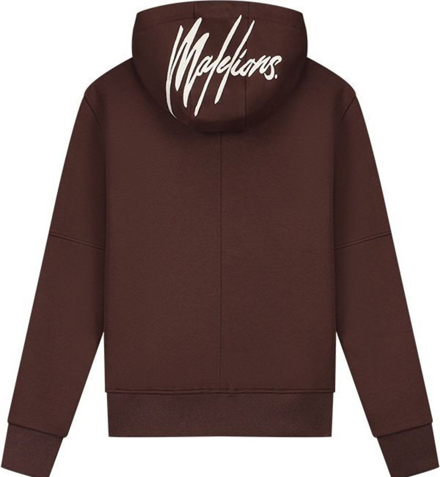 Dames Malelions | Malelions Women Essentials Hoodie - Brown Bruin