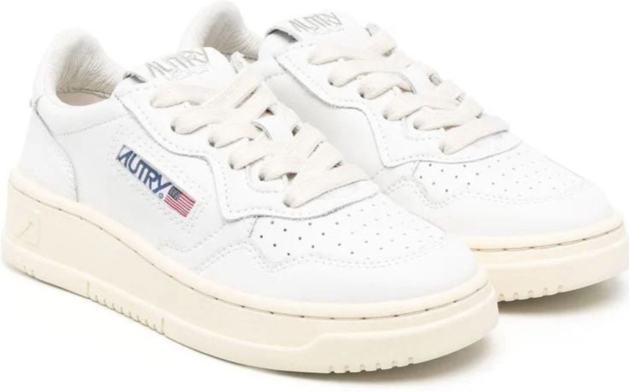 Kids Autry Schoenen | Autry Autry Sneakers White Wit