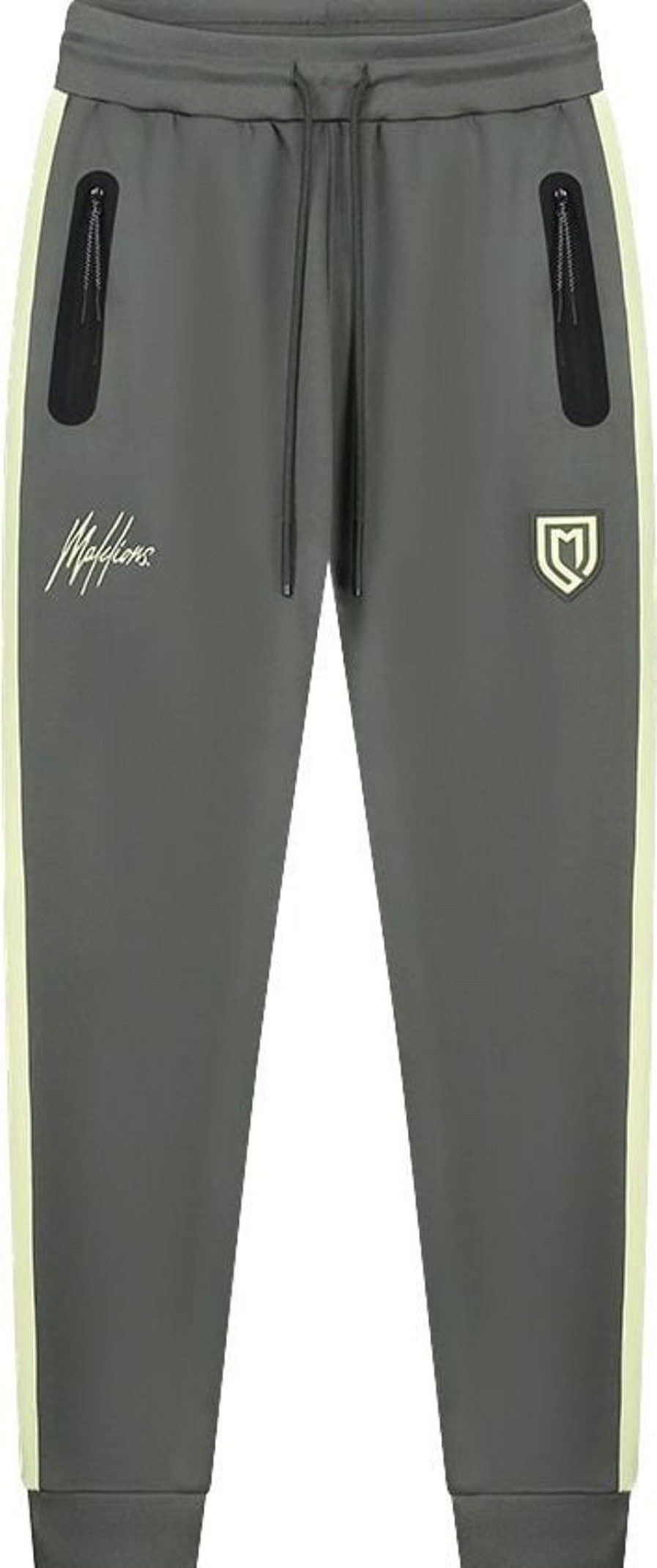 Heren Malelions | Malelions Sport Academy Trackpants - Antra Grijs