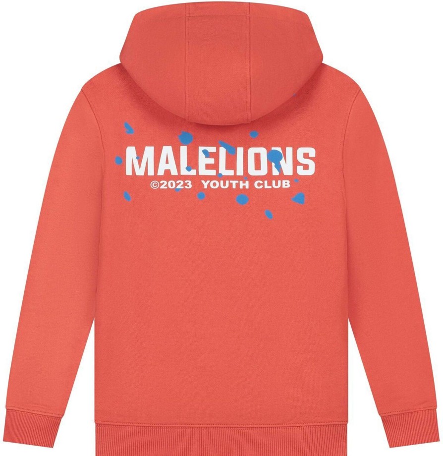 Kids Malelions Truien | Malelions Junior Youth Club Hoodie Rood