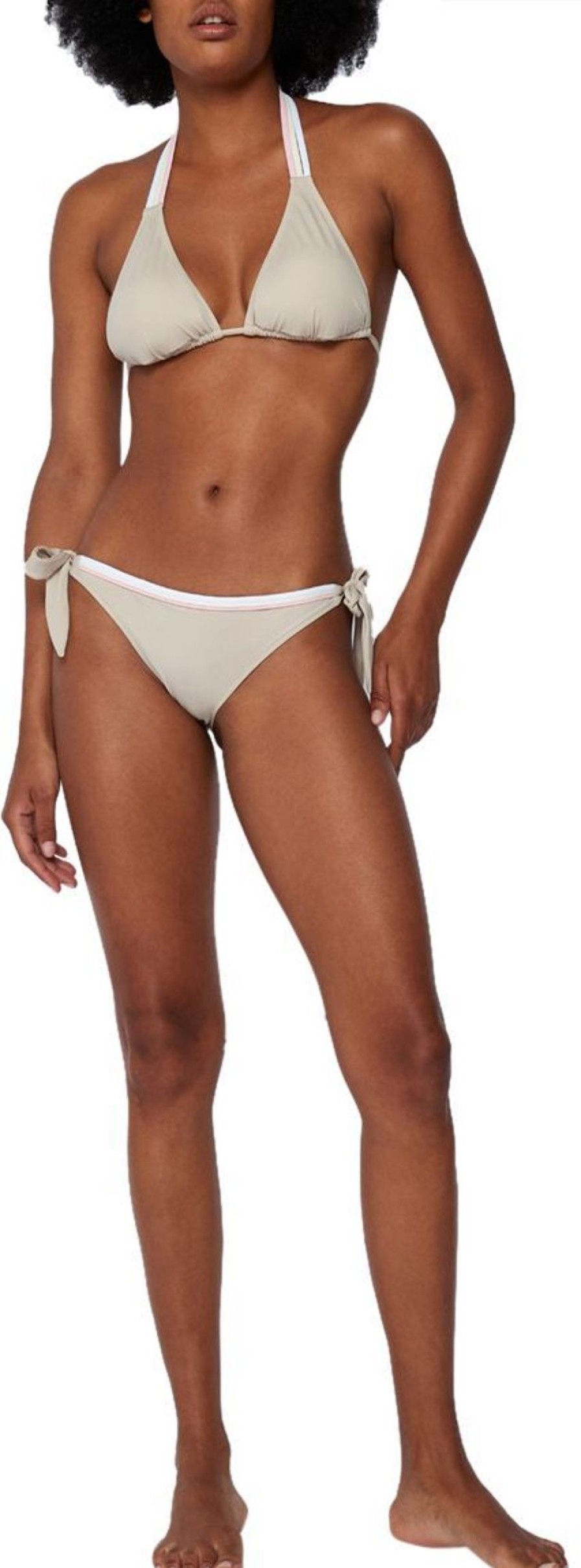 Dames Sundek | Sundek Triangle Bikini Beige Beige