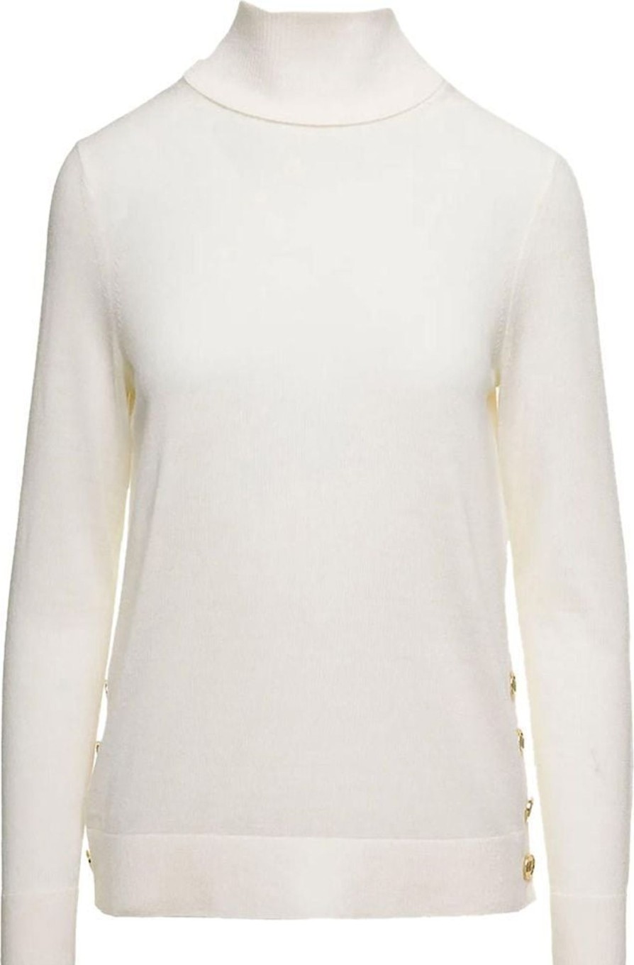 Dames Michael Kors | Michael Kors Sweaters White Wit