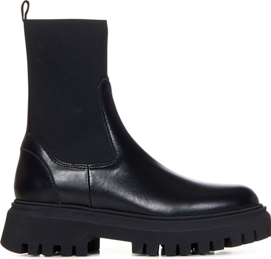 Kids Moncler Laarzen | Moncler Moncler Kids Boots Black Zwart