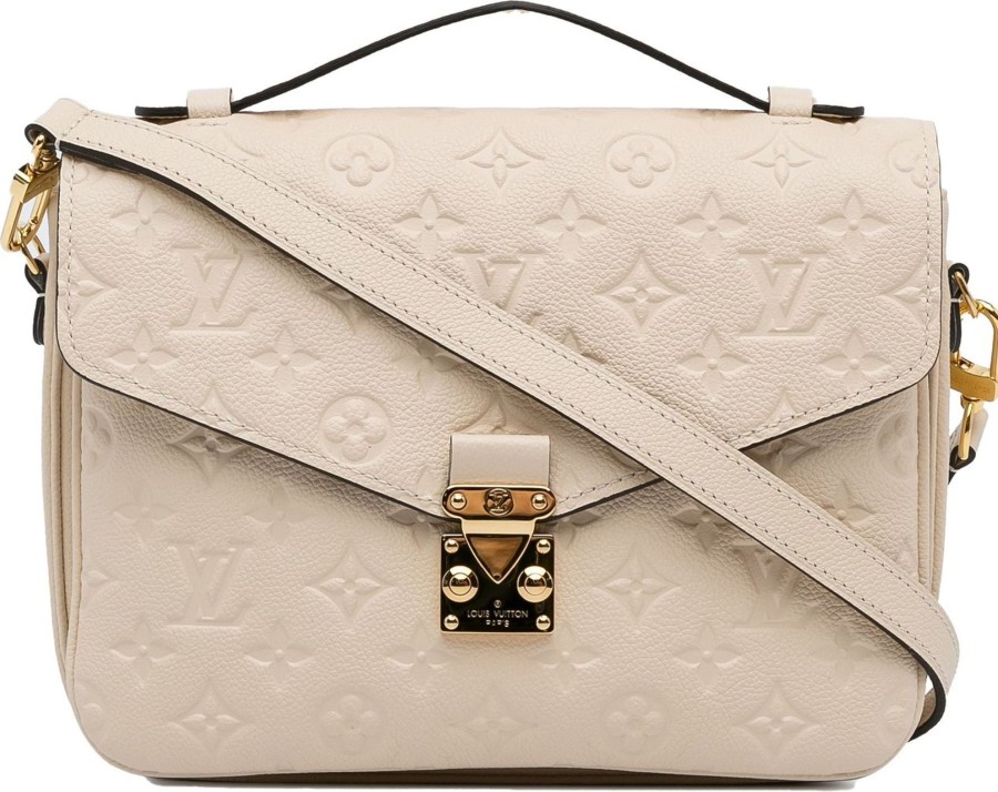 Dames Louis Vuitton | Louis Vuitton Monogram Empreinte Pochette Metis Bruin