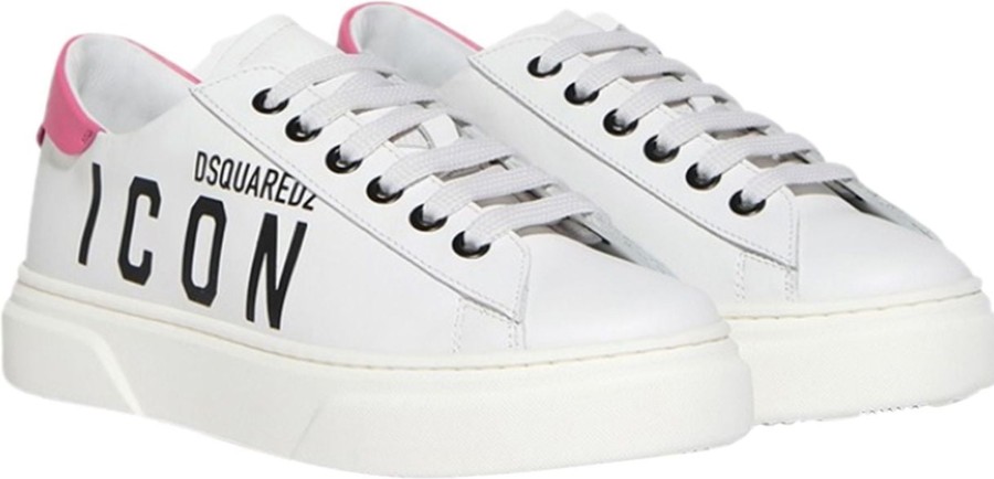 Kids Dsquared2 Schoenen | Dsquared2 Dsqaured2 Sneaker Wit