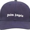 Kids Palm Angels Mutsen & Petten | Palm Angels Baseball Cap Darkblue (Navy) Blauw