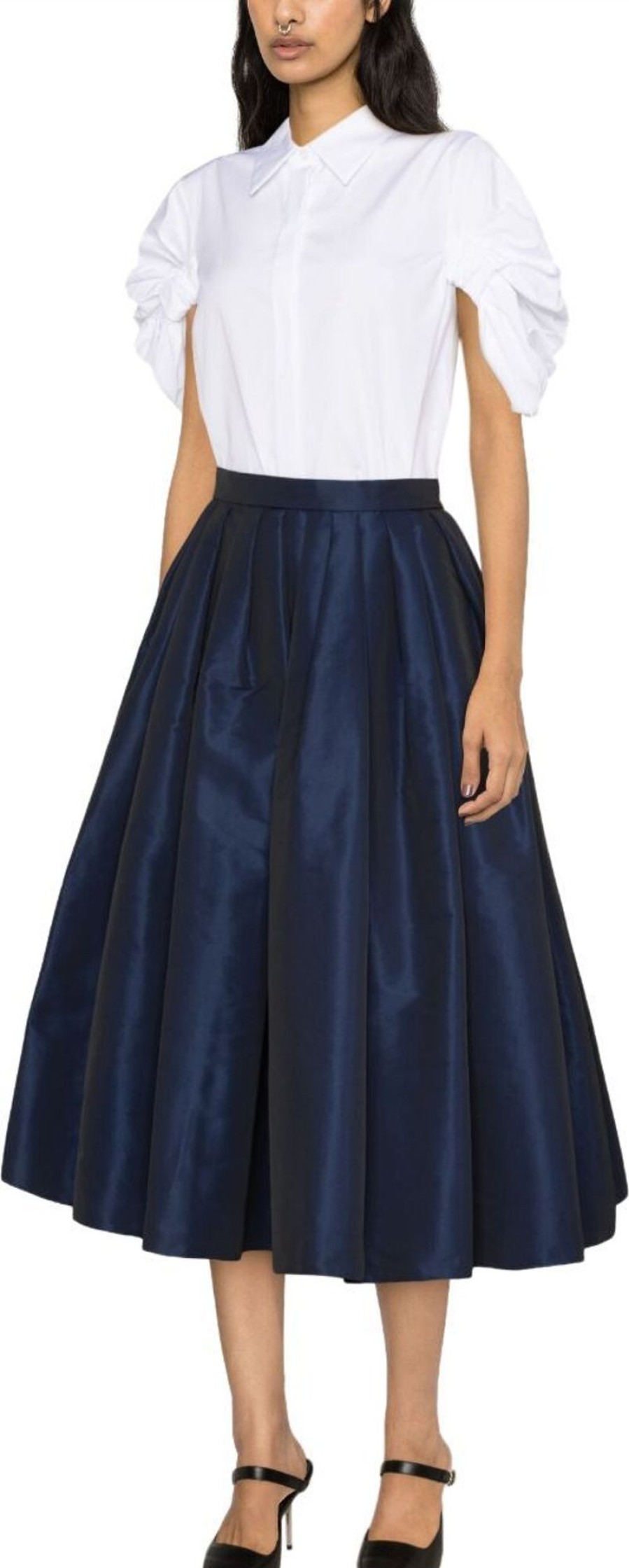 Dames Alexander McQueen | Alexander Mcqueen Skirts Blue Blauw