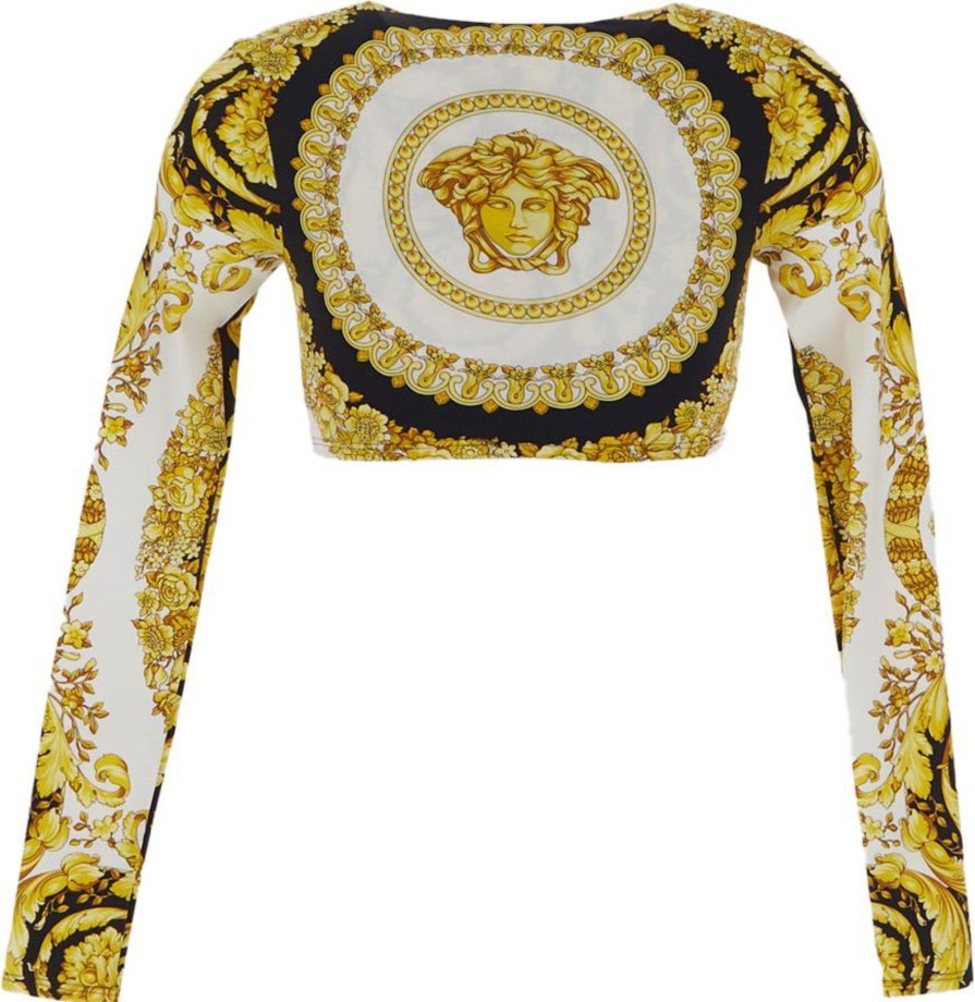 Dames Versace | Versace Baroque Cropped Top Divers