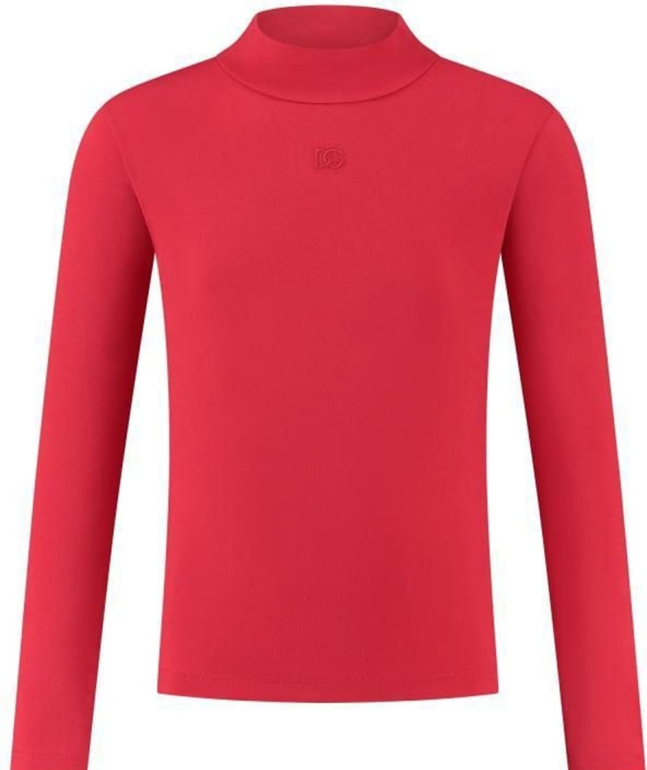 Kids Dolce & Gabbana Truien | Dolce & Gabbana L/S Mock Turtleneck Rood