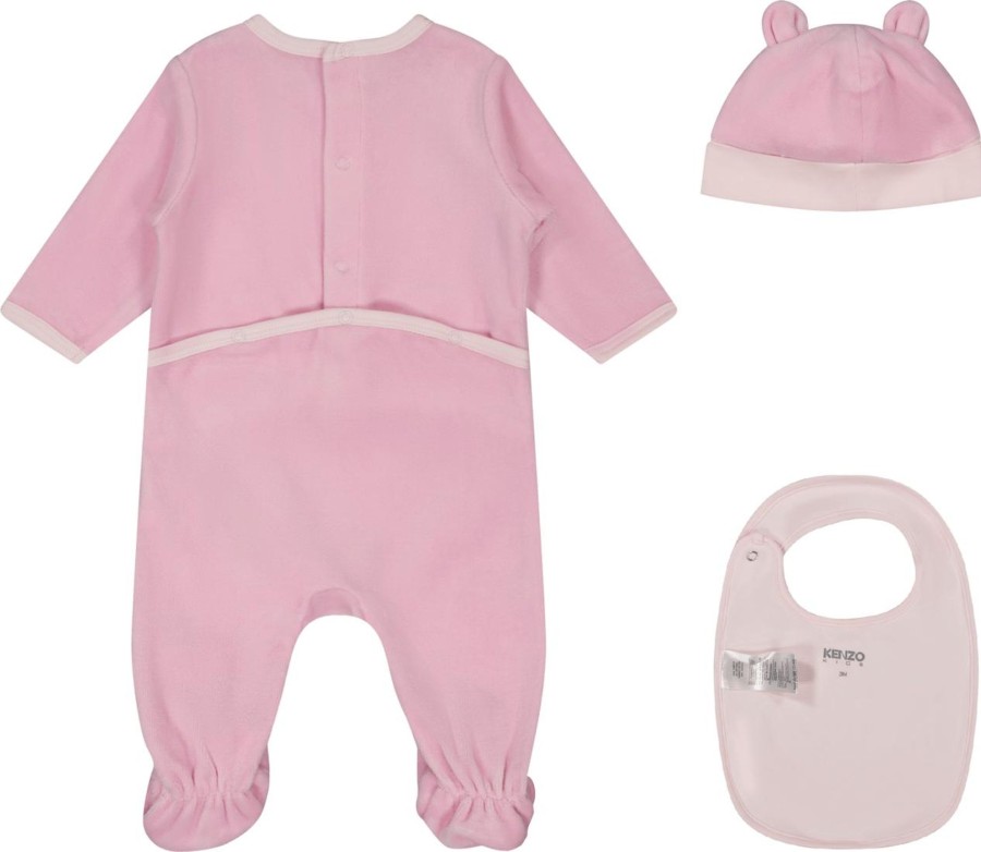 Kids Kenzo Sets | Kenzo K98143 Boxpakje Licht Roze Roze