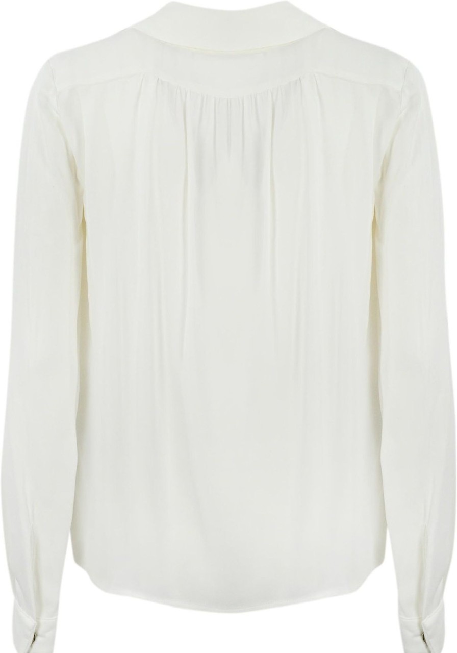 Dames Elisabetta Franchi | Elisabetta Franchi Shirts Ivory Wit