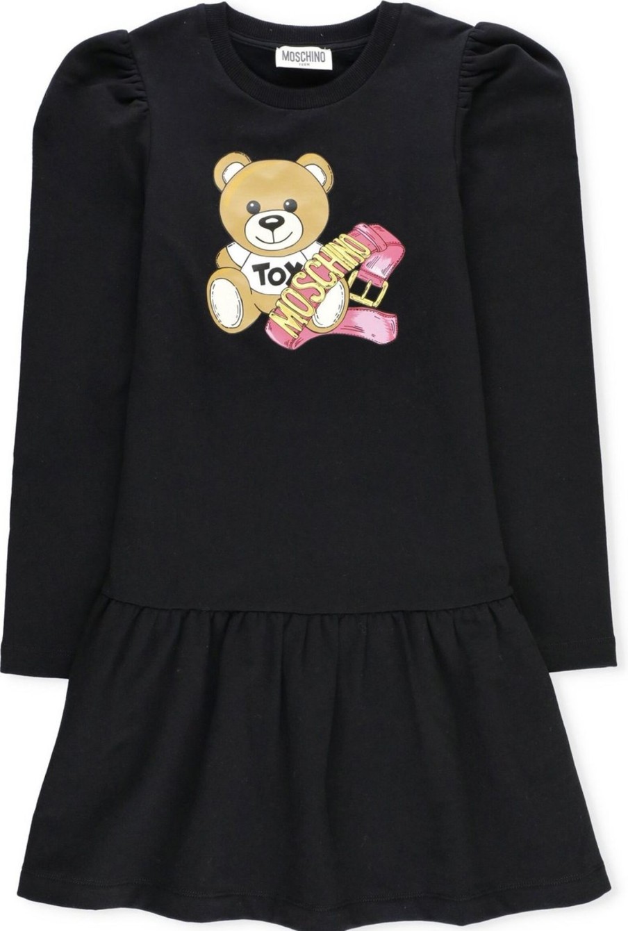 Kids Moschino Jurken | Moschino Dresses Black Zwart