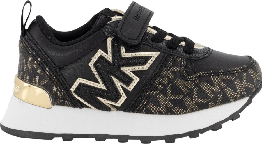 Kids Michael Kors Sneakers | Michael Kors Michael Kors Kinder Meisjes Sneakers Zwart Zwart