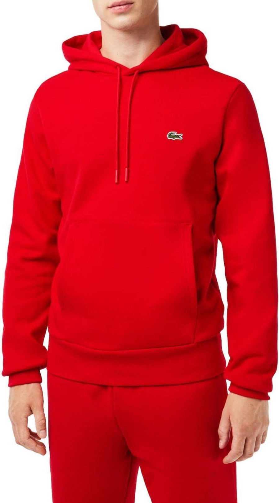 Heren Lacoste | Lacoste Hooded Trainingspak Heren Rood Rood