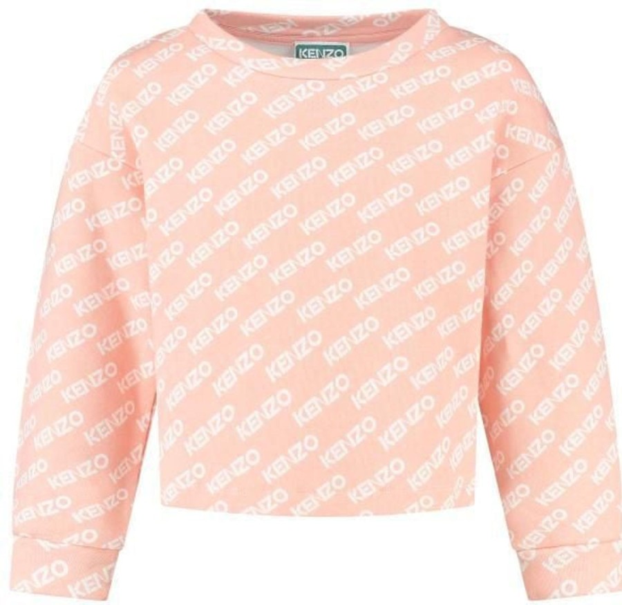 Kids Kenzo Truien | Kenzo Sweater Roze