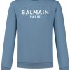 Kids Balmain Truien | Balmain Sweatshirt Blauw