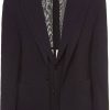 Heren Dolce & Gabbana | Dolce & Gabbana Dolce & Gabbana Notch Lapels Blazer Zwart