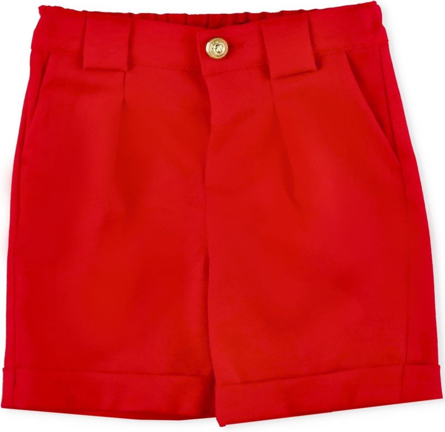 Kids Balmain Shorts | Balmain Shorts Red Neutraal