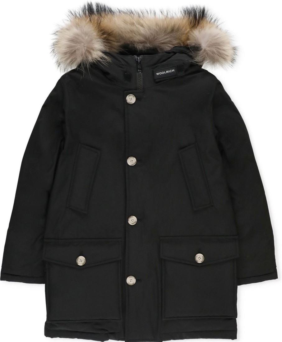 Kids Woolrich Jassen | Woolrich Woolrich Coats Black Zwart