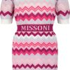 Kids Missoni Jurken | Missoni Missoni Kinder Meisjes Jurk Paars Paars