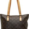 Dames Louis Vuitton | Louis Vuitton Monogram Cabas Piano Bruin