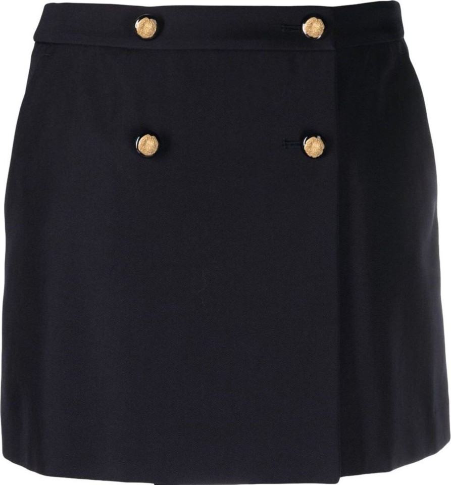 Dames Alexander McQueen | Alexander Mcqueen Skirts Blue Blauw