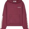 Dames Malelions | Malelions Women Hailey Hoodie - Burgundy Rood