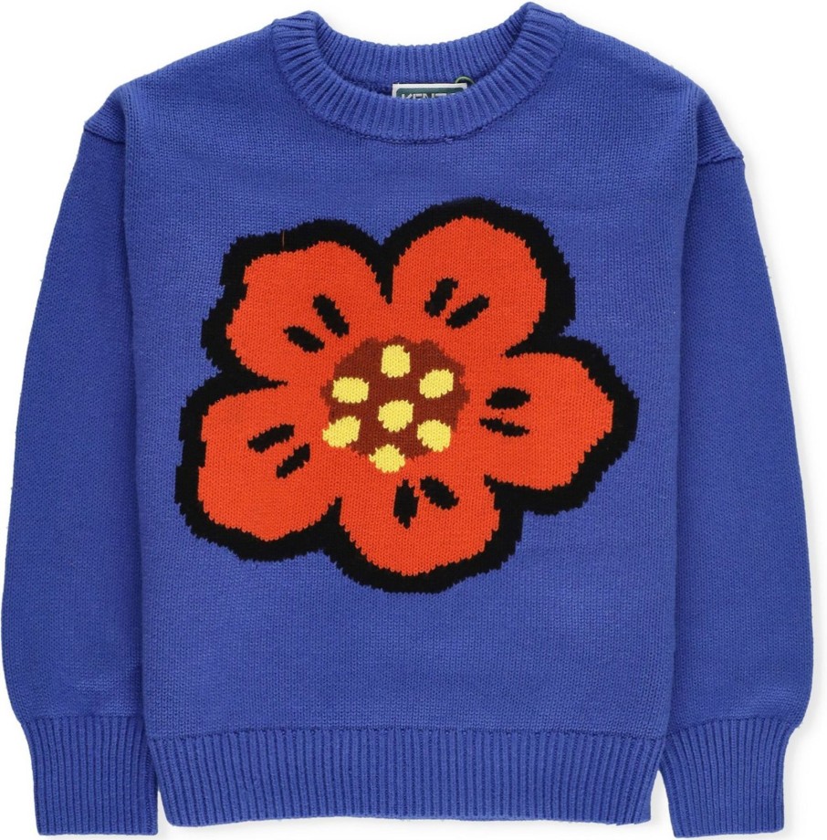 Kids Kenzo Truien | Kenzo Sweaters Blue Blauw