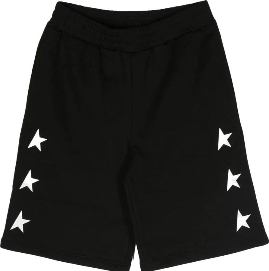 Kids Golden Goose Shorts | Golden Goose Star Fleece Short Divers Divers