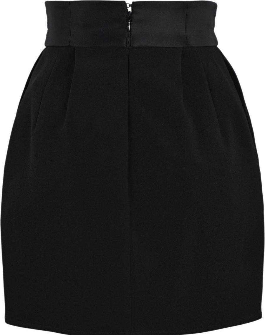 Dames Elisabetta Franchi | Elisabetta Franchi Skirts Black Zwart