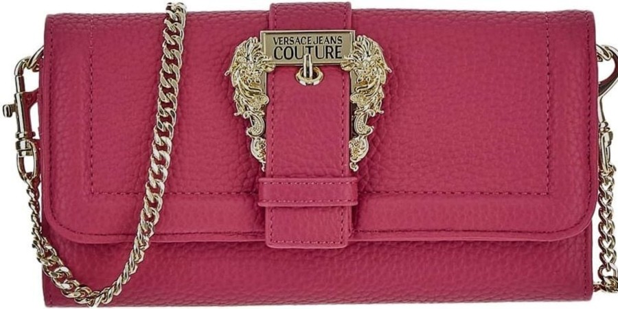 Dames Versace Jeans Couture | Versace Jeans Couture Couture Clutch Bag Roze