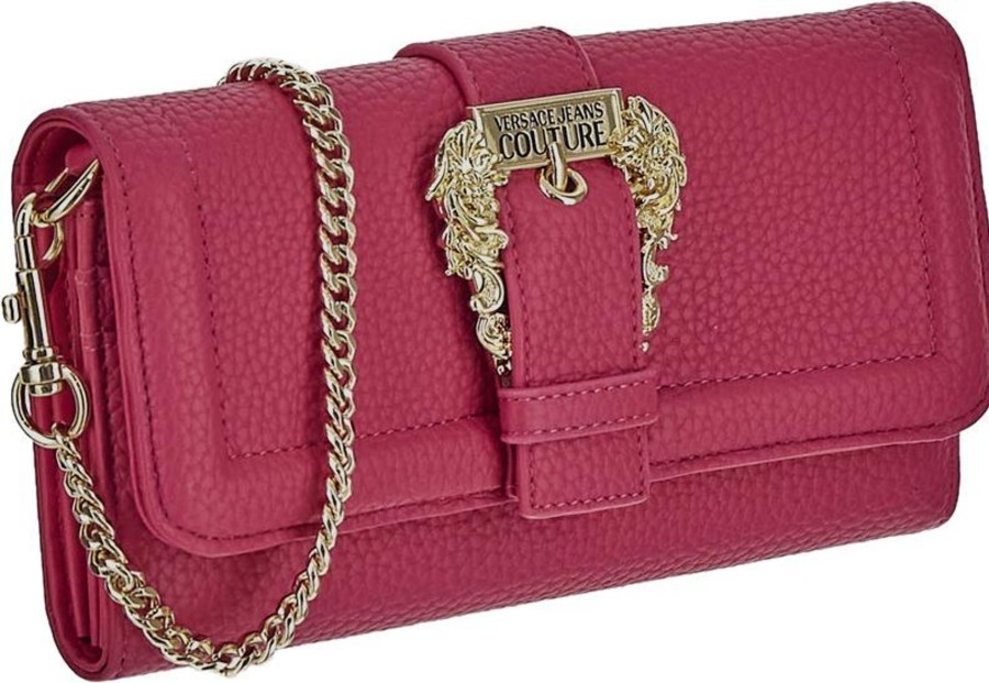 Dames Versace Jeans Couture | Versace Jeans Couture Couture Clutch Bag Roze