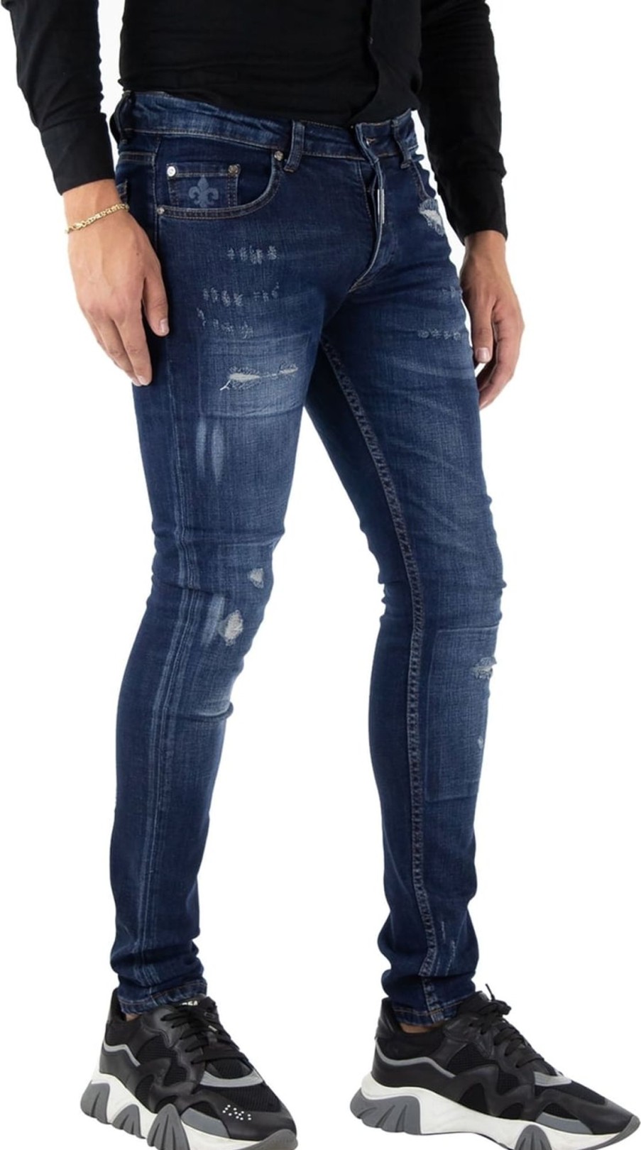 Heren Richesse | Richesse Siena Blue Jeans Blauw