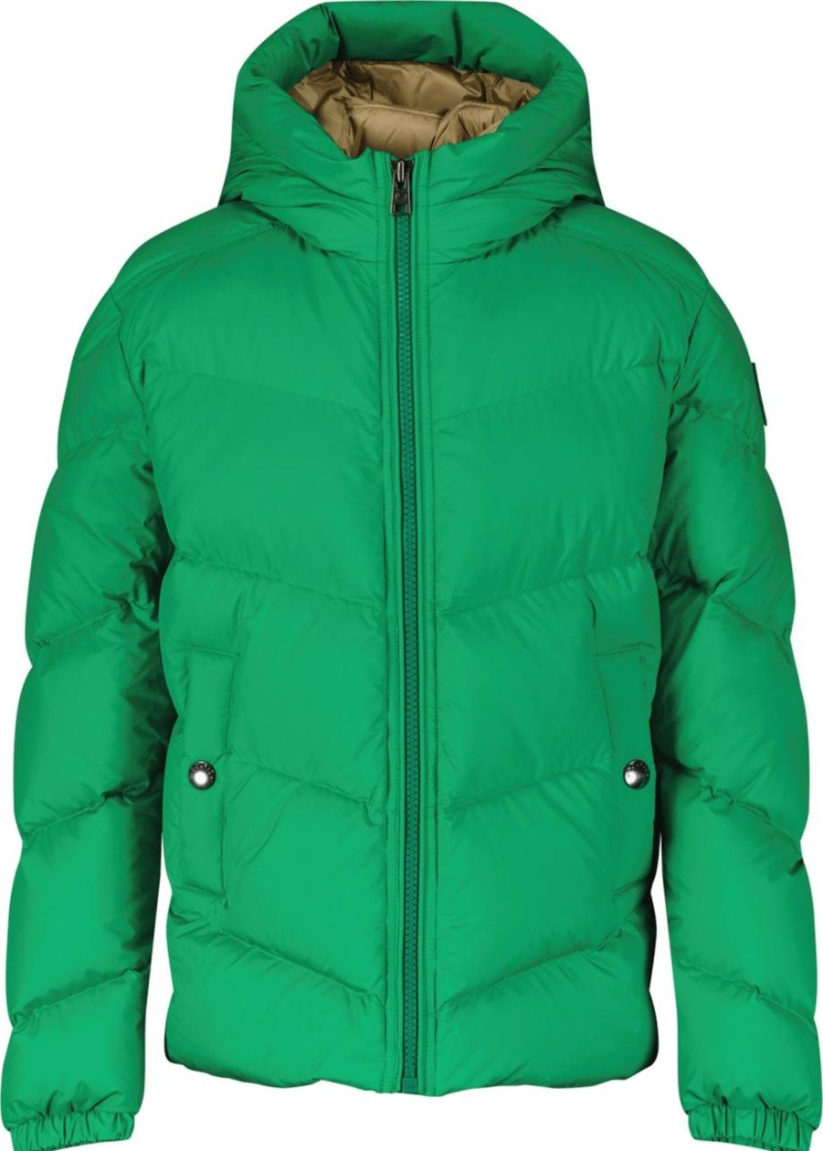 Kids Woolrich Jassen | Woolrich Woolrich Kinder Jongens Jas Groen Groen