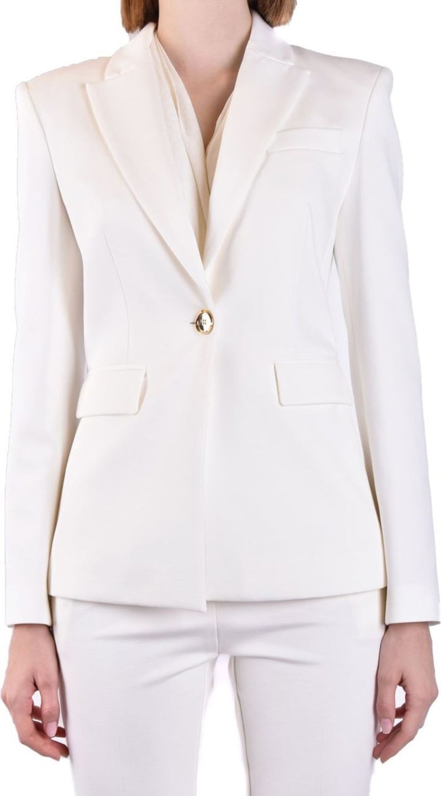 Dames Pinko | Pinko Blazers White Wit