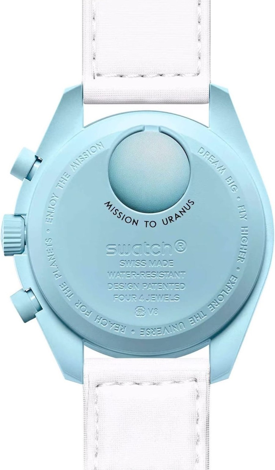 Heren Swatch | Swatch Swatch X Omega Bioceramic Moonswatch Mission To Uranus Divers