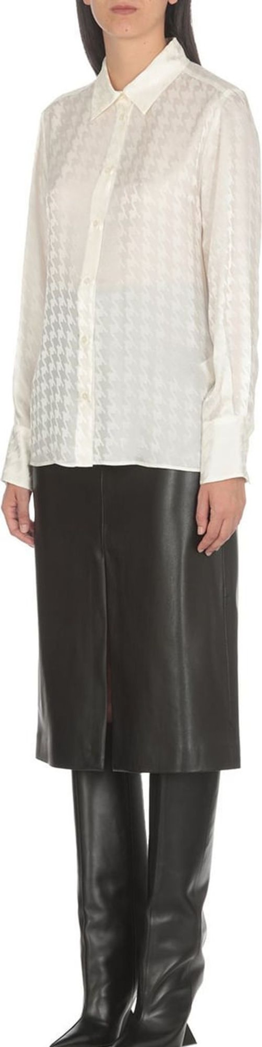 Dames MSGM | Msgm Shirts White Neutraal