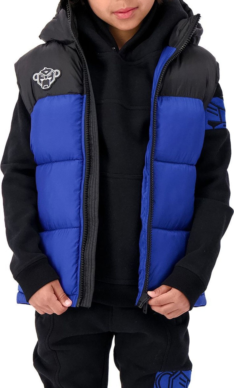 Kids Black Bananas Jassen | Black Bananas Jr Peek Bodywarmer Blauw