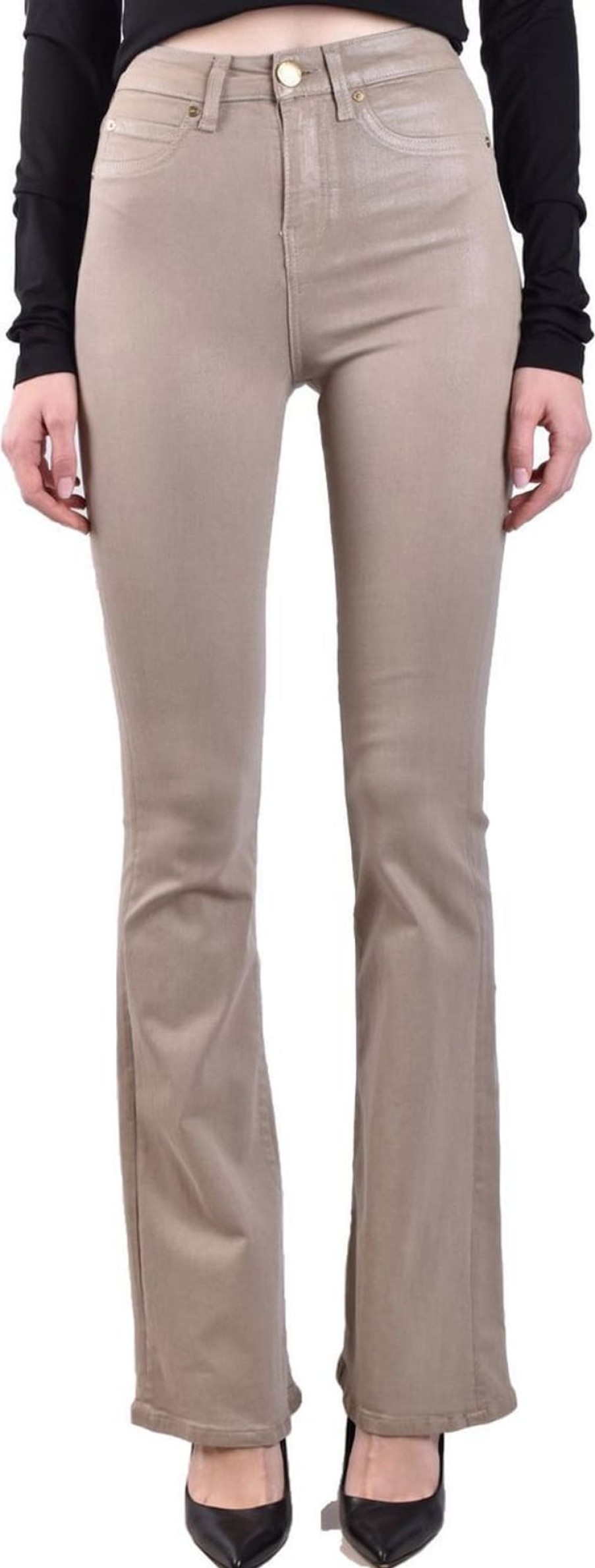 Dames Pinko | Pinko Jeans Beige Beige