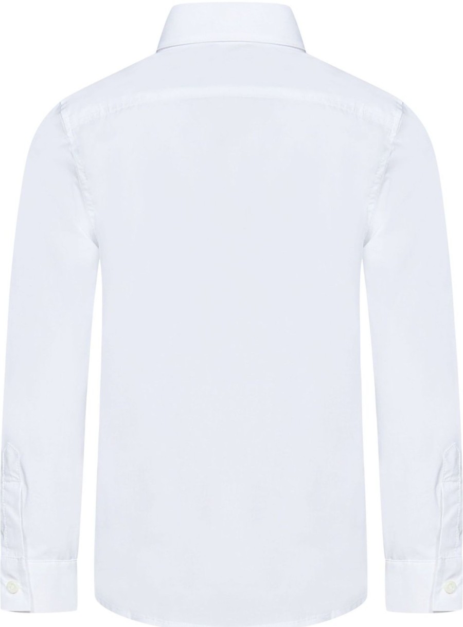 Kids Dsquared2 Overhemden | Dsquared2 Dsquared2 Kids Shirts White Wit