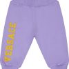 Kids Versace Broeken | Versace Versace Baby Meisjes Broek Lila Paars