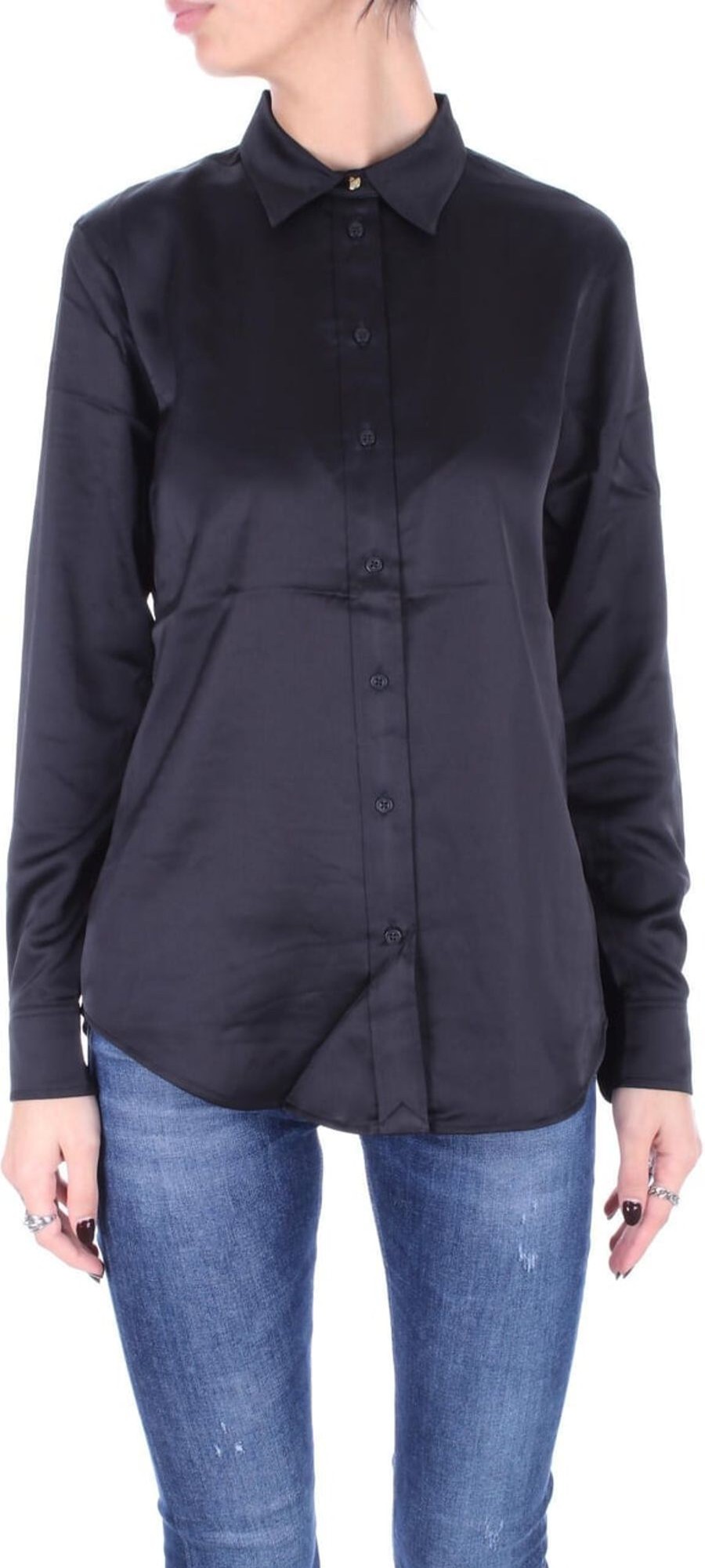 Dames Ralph Lauren | Ralph Lauren Shirts Black Zwart