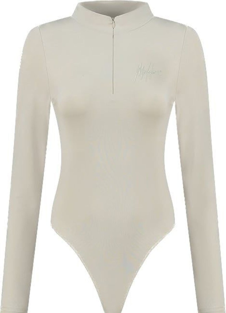 Dames Malelions | Malelions Pam Bodysuit - Taupe Bruin