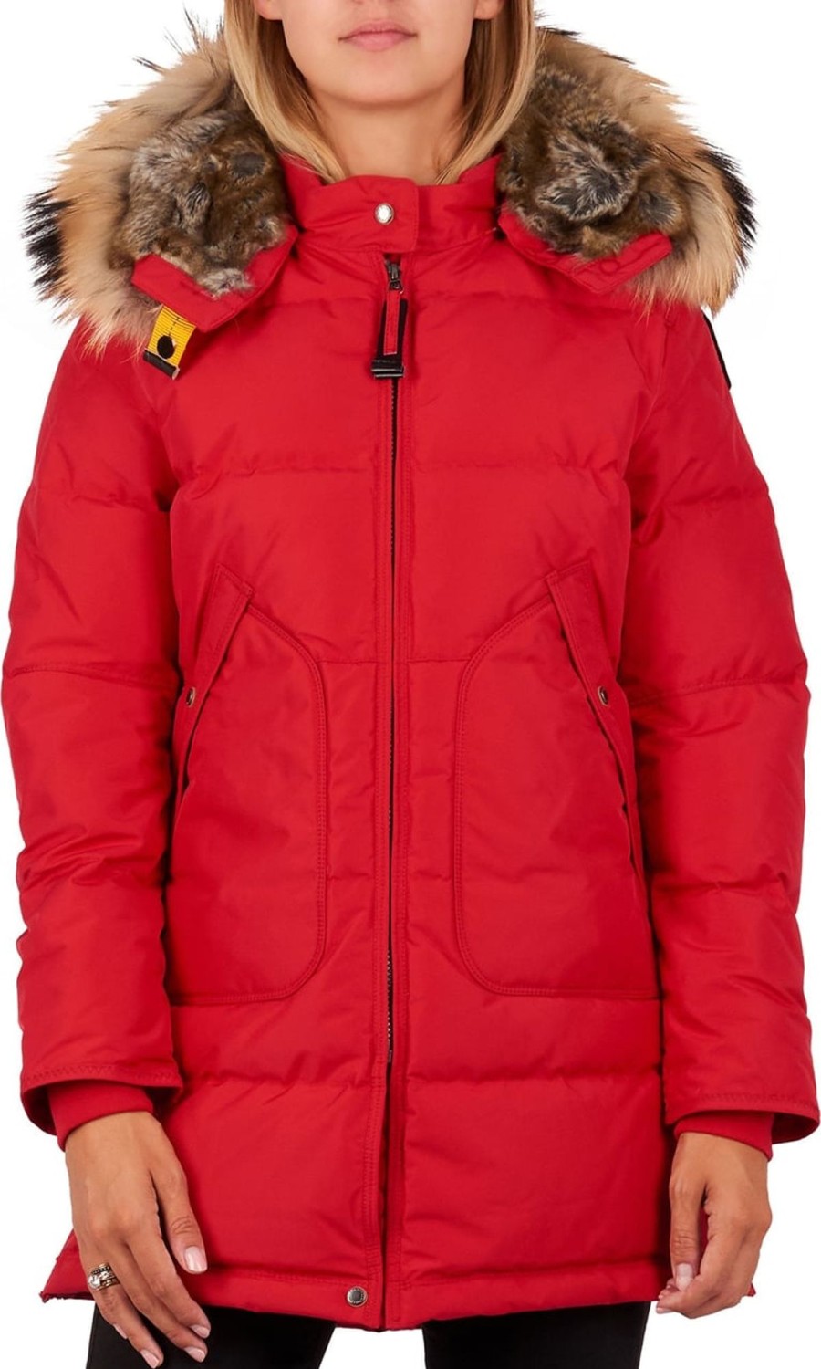 Kids Parajumpers Jassen | Parajumpers Long Bear Parka Rood Rood