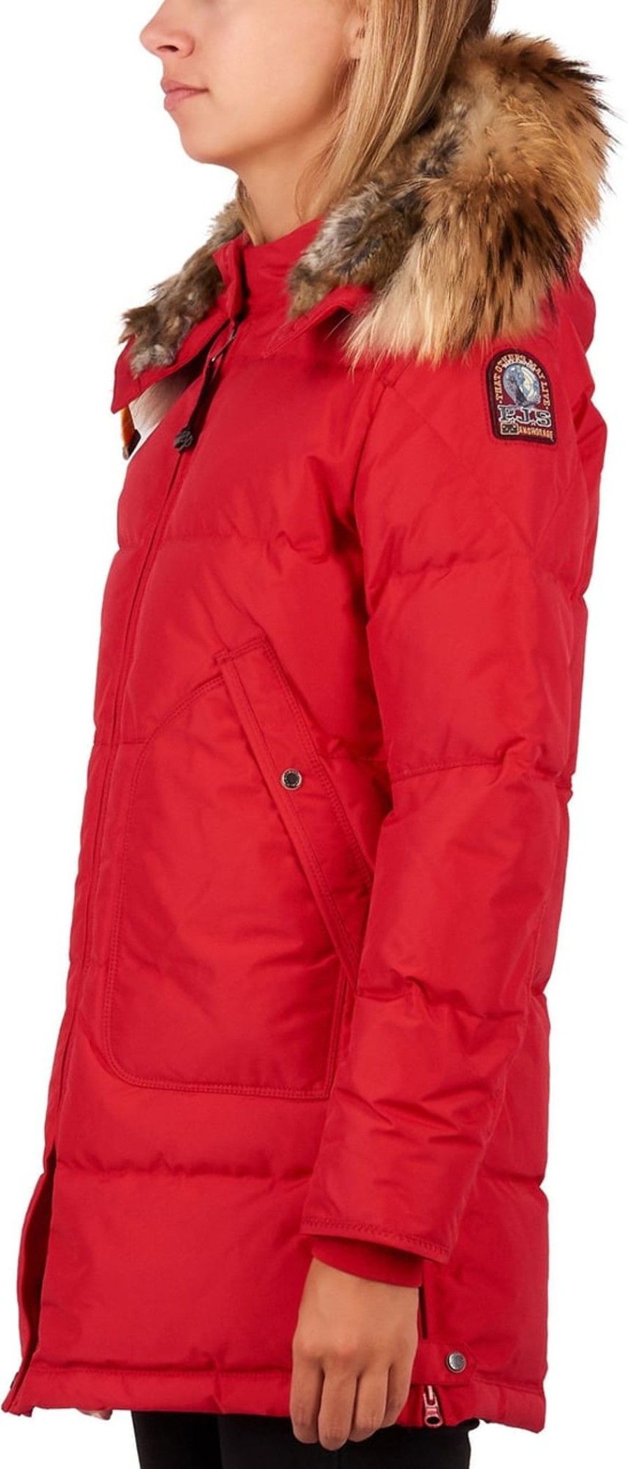 Kids Parajumpers Jassen | Parajumpers Long Bear Parka Rood Rood